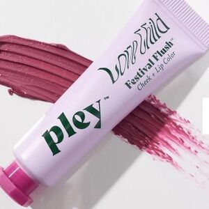 Pley Plum Spring Festival Flush cheek and lip color NIB